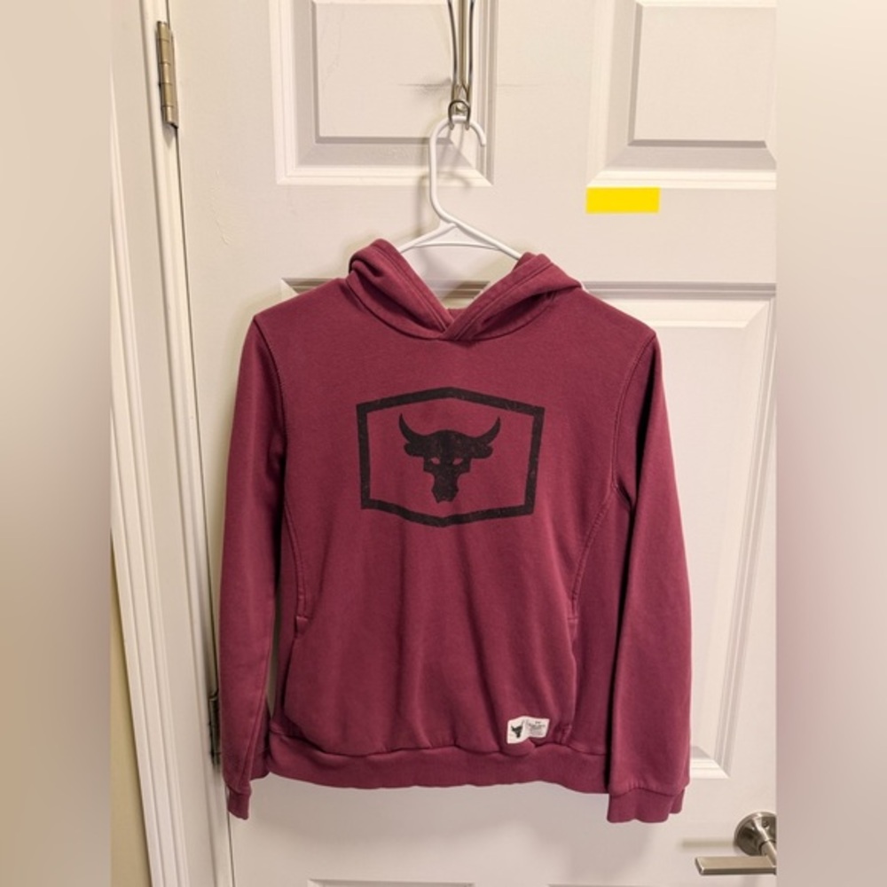 Youth Boys Under Armour Project Rock Hoodie